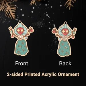 Cute Flatwoods Monster Christmas Ornament Braxxie Decor