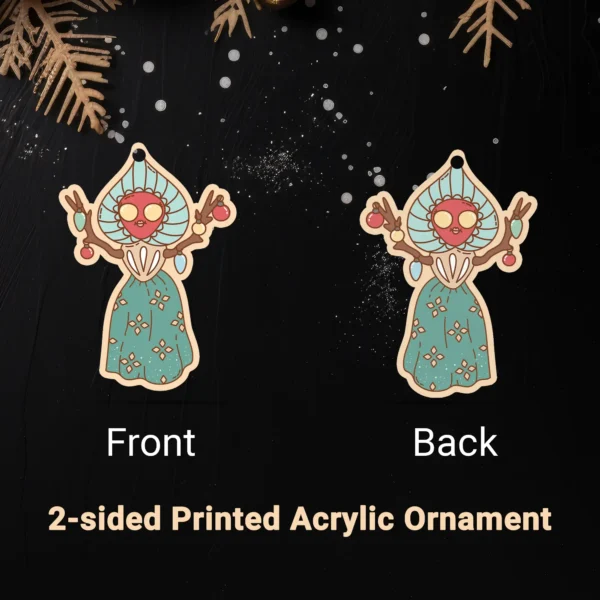 Cute Flatwoods Monster Christmas Ornament Braxxie Decor