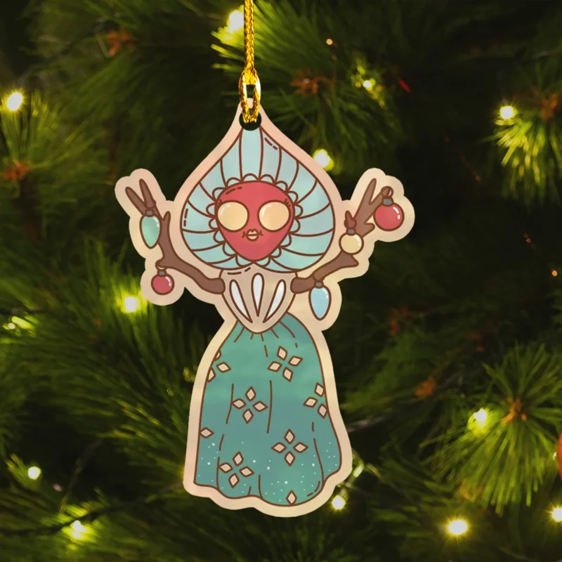 Flatwoods Monster: The Complete West Virginia Alien Guide 16 Cute Flatwoods Monster Christmas Ornament Braxxie Decor