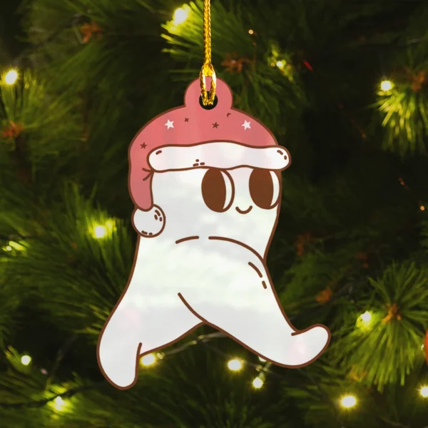 Cute Fresno Nightcrawler Christmas Ornament Cryptid Decor