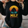 Funny MILF Mothman Shirt Adult - Mothman I'd Like to Find