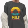 Funny MILF Mothman Shirt Adult - Mothman I'd Like to Find
