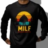 Funny MILF Mothman Shirt Adult - Mothman I'd Like to Find