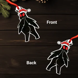 Funny Mothman Big Ass Christmas Ornament Decor 9 Funny Mothman Big Ass Christmas Ornament Decor