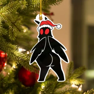 Funny Mothman Big Ass Christmas Ornament Decor