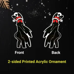 Funny Mothman Fat Ass Christmas Ornament Decor 9 Funny Mothman Fat Ass Christmas Ornament Decor