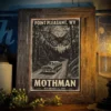 Historic Sighting Mothman 1966 Poster Vintage Art Decor