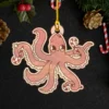 Cute Kraken Christmas Ornament Sea Monster Decor