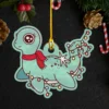Cute Loch Ness Monster Christmas Ornament Nessie Decor