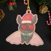 Cute Mothman Christmas Ornament Cryptid Decor 25 Cute Mothman Christmas Ornament Cryptid Decor