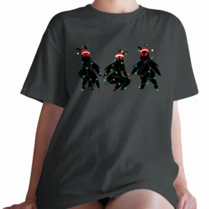 Mothman Twerk Dance Christmas Shirt Funny Cryptid 9 Mothman Twerk Dance Christmas Shirt Funny Cryptid