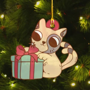Cute Cat Nekomata Christmas Ornament Two Tailed Cat Decor 15 Cute Cat Nekomata Christmas Ornament Two Tailed Cat Decor