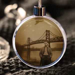 Personalized 1967 Mothman Sighting Ornament | Your Face in Lost Photo, Custom Christmas Gift 16 Personalized 1967 Mothman Sighting Ornament Your Face in Lost Photo, Custom Christmas Gift