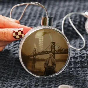 Personalized 1967 Mothman Sighting Ornament | Your Face in Lost Photo, Custom Christmas Gift 17 Personalized 1967 Mothman Sighting Ornament Your Face in Lost Photo, Custom Christmas Gift