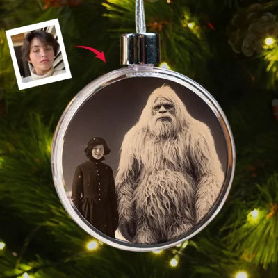 25+ Best Yeti Christmas Gifts for Believers (The Ultimate Guide) 4 Personalized Yeti Christmas Ornament Custom Face Abominable Snowman Decor