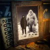 Personalized Yeti Poster Custom Face Abominable Snowman Art