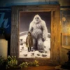 Personalized Yeti Poster Custom Face Abominable Snowman Art