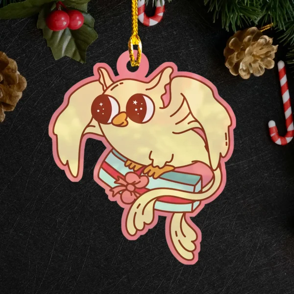 Cute Thunderbird Christmas Ornament Native American Cryptid Decor