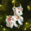 Cute Unicorn Christmas Ornament Decor