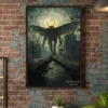 Vintage Mothman Prophecy 1966 Poster Cryptid Art Decor