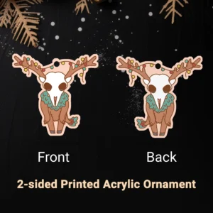 Cute Wendigo Christmas Ornament Cryptid Decor 13 Cute Wendigo Christmas Ornament Cryptid Decor