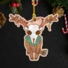 Cute Wendigo Christmas Ornament Cryptid Decor