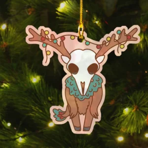 Cute Wendigo Christmas Ornament Cryptid Decor 14 Cute Wendigo Christmas Ornament Cryptid Decor