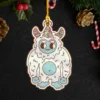 Cute Yeti Christmas Ornament Abominable Snowman Decor