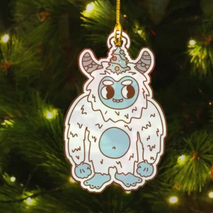 Cute yeti Christmas Ornament Abominable Snowman Decor 13 Cute Yeti Christmas Ornament Abominable Snowman Decor