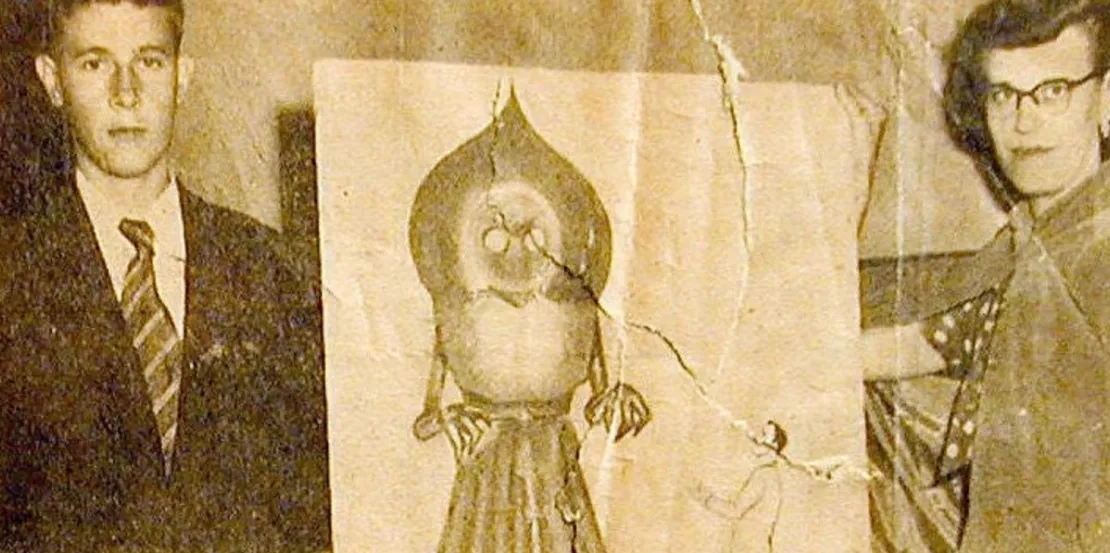Flatwoods Monster: The Complete West Virginia Alien Guide 2 Flatwoods Monster 1952 encounter realistic art
