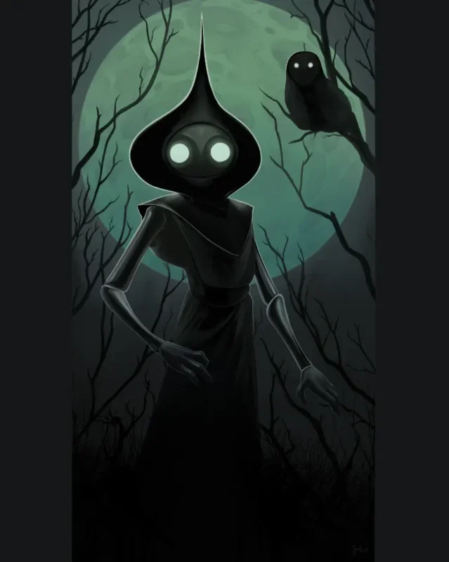 Flatwoods Monster: The Complete West Virginia Alien Guide 18 Flatwoods Monster owl theory symbolic art