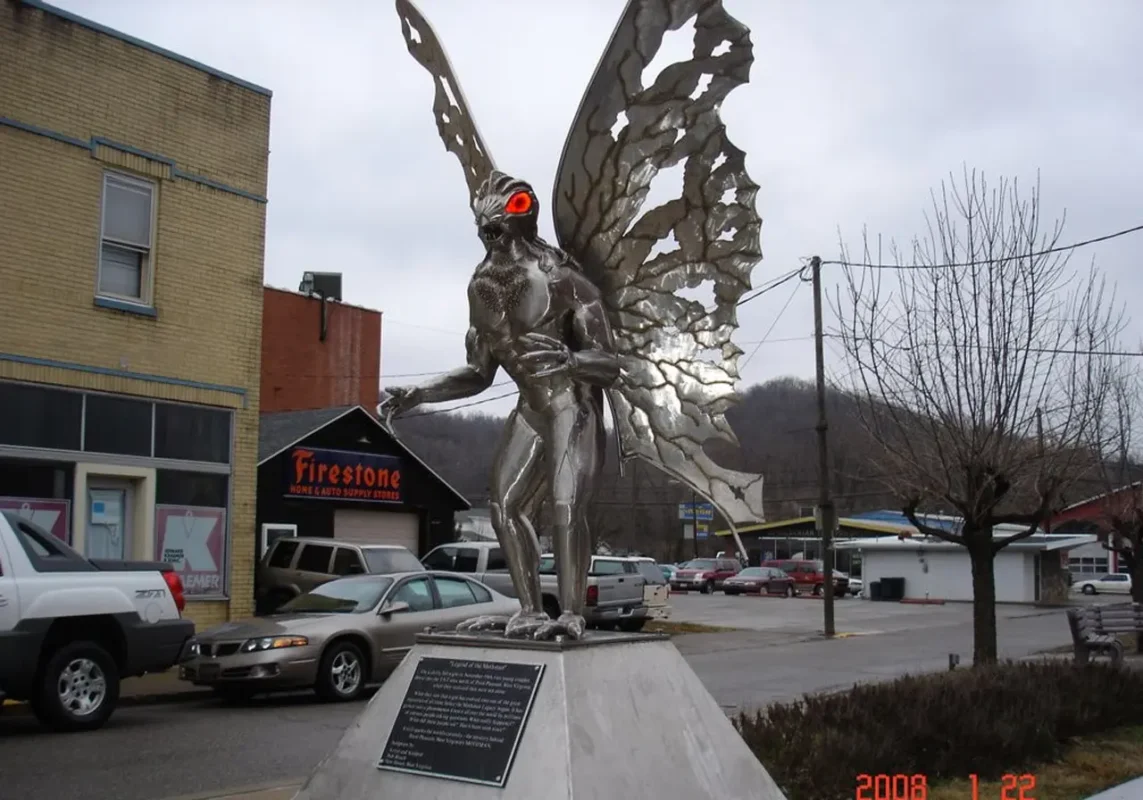 Mothman: The Complete Story Of The Point Pleasant Harbinger 15 Mothman statute