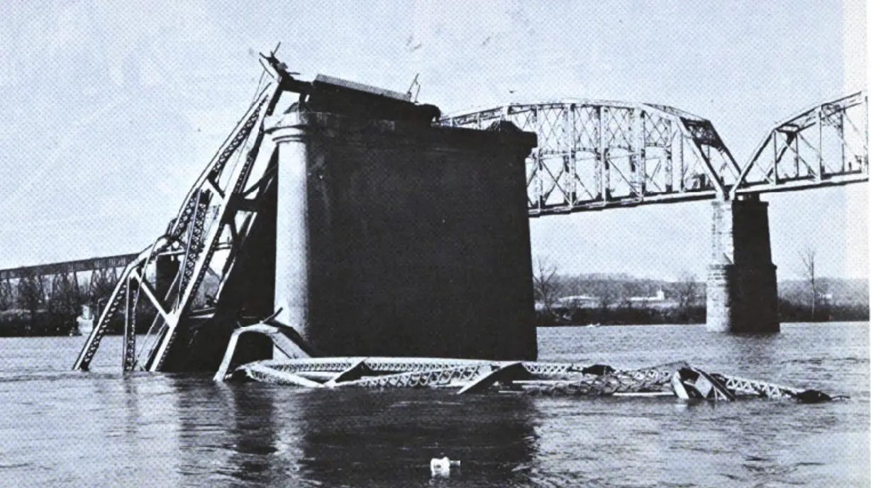 Mothman: The Complete Story Of The Point Pleasant Harbinger 12 Photo Silver Bridge collapse in 1967 NTSB 1968