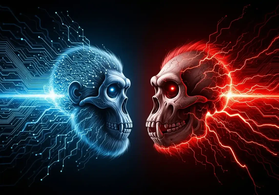Bigfoot vs Yeti: If They Fought in 3 Different Arenas, Who Would Actually Win? 8 Yeti vs Bigfoot intelligence abstract art