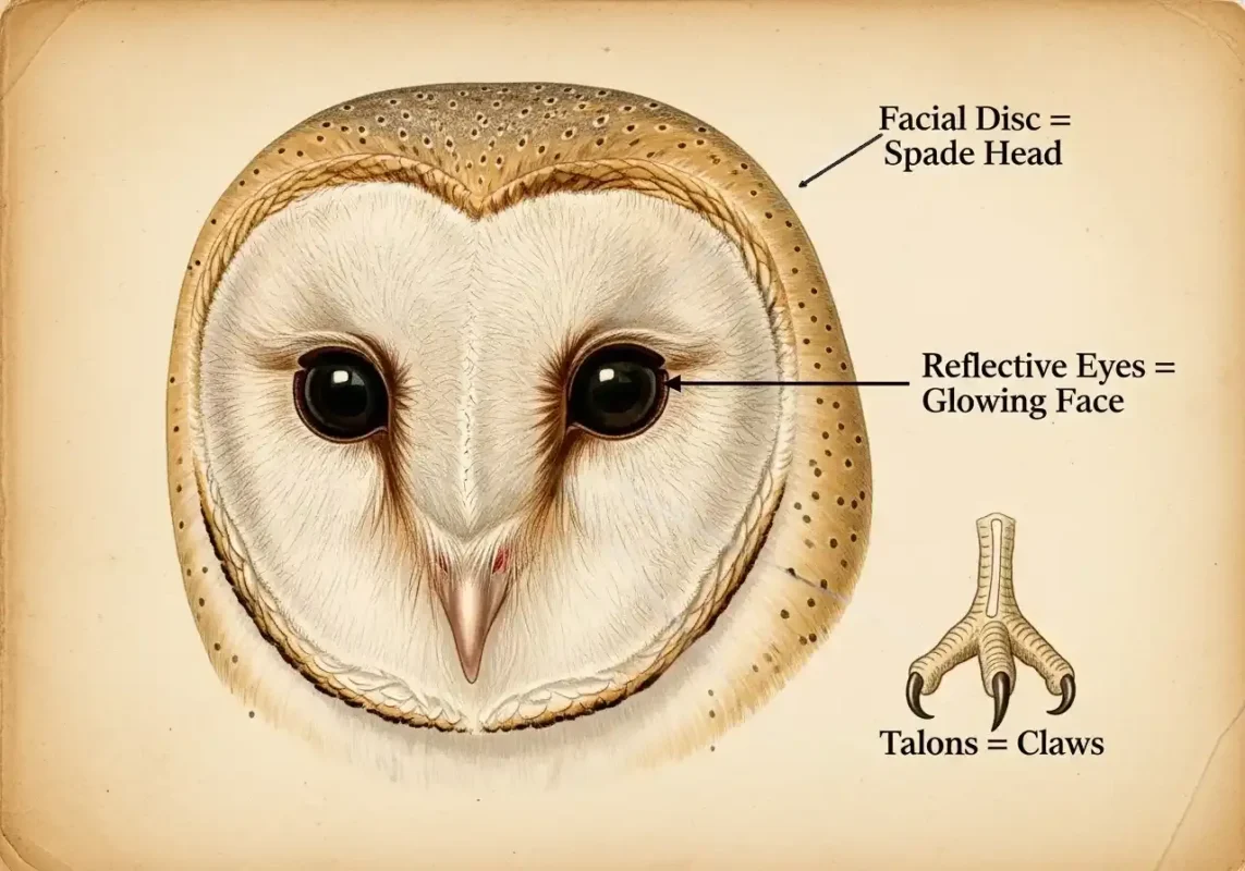barn owl misinterpretation diagram