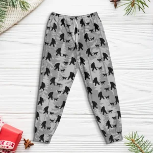 Bigfoot Dog Walker Pajama Joggers | Funny Gift for Dog Lovers 16 Bigfoot Dog Walker Pajama Joggers Funny Gift for Dog Lovers