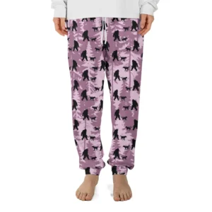 Bigfoot Dog Walker Pajama Joggers | Funny Gift for Dog Lovers 17 Bigfoot Dog Walker Pajama Joggers Funny Gift for Dog Lovers