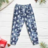 Bigfoot Dog Walker Pajama Joggers Funny Gift for Dog Lovers
