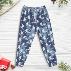Bigfoot Dog Walker Pajama Joggers | Funny Gift for Dog Lovers 18 Bigfoot Dog Walker Pajama Joggers Funny Gift for Dog Lovers