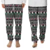 Bigfoot Ugly Sweater Pajama Joggers Sasquatch Christmas Pajama Pants