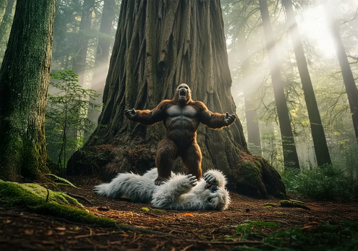 Bigfoot vs Yeti: If They Fought in 3 Different Arenas, Who Would Actually Win? 16 color 4