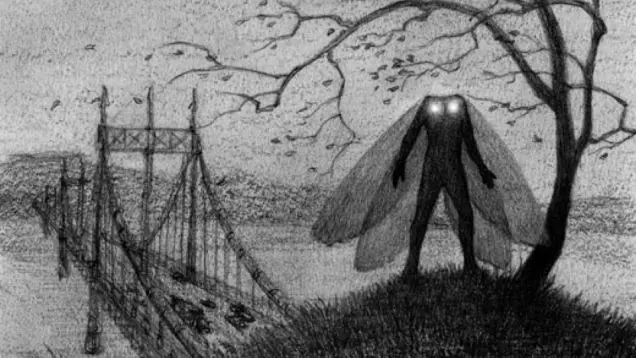 Mothman: The Complete Story Of The Point Pleasant Harbinger 3 mothman at night