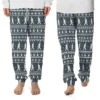Nordic Bigfoot Rock On Pajama Joggers Ugly Christmas Sweater Pajama Pants