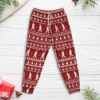 Nordic Bigfoot Rock On Pajama Joggers Ugly Christmas Sweater Pajama Pants