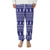Nordic Bigfoot Rock On Pajama Joggers Ugly Christmas Sweater Pajama Pants
