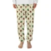 Rockin' Christmas Bigfoot Pajama Joggers Funny Sasquatch Lounge Pants