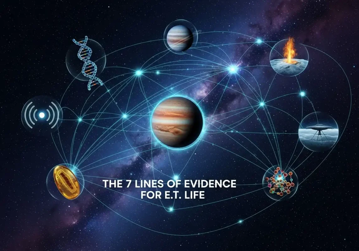 The Alien Question: 7 Pieces of Scientific Evidence That Point to Extraterrestrial Life by 2025 2 seven lines of evidence for alien life art