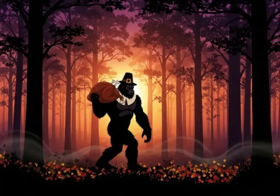 5 Best Bigfoot Thanksgiving Shirts