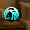 Bigfoot and Alien 3D Lamp | Funny UFO Sci-Fi LED Light & Room Decor 13 Bigfoot and Alien 3D Lamp Funny UFO Sci-Fi LED Light & Room Decor