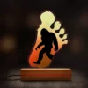 Bigfoot Footprint 3D Illusion Lamp | Sasquatch Silhouette LED Night Light 10 Bigfoot Footprint 3D Illusion Lamp Sasquatch Silhouette LED Night Light